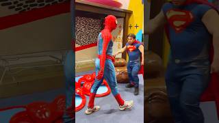 Superman and Spiderman funny video😂 #spiderman