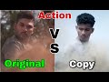 Naa peru surya spoof vs original  allu arjun best action  hindi movie fight scene spoof alluarjun
