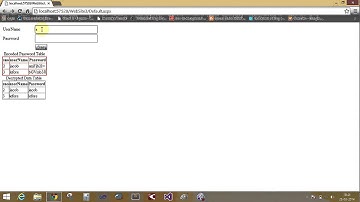 Encode and decode password in asp net part-1