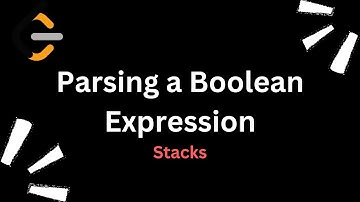 Parsing a Boolean Expression | Stack | Leetcode #1106