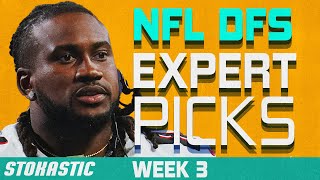 NFL DFS Matchups Breakdown Week 3 | NFL DFS Strategy