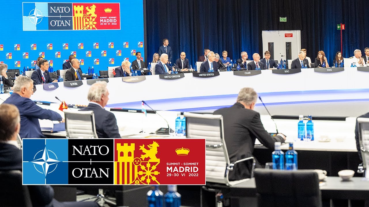 North Atlantic Council at the NATO Summit in Madrid 🇪🇸 - opening ...