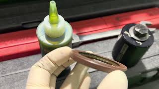 2jz front main seal install