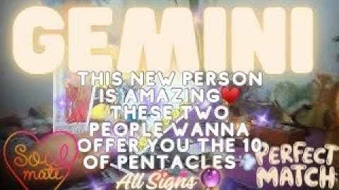 Gemini ♊️ BOTH OF THESE PEOPLE ARE RUSHING IN💨BUT WAIT 😮 THIS NEW PERSON IS AMAZING 🎉‼️+ All Signs 🔮