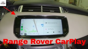 Second Generation 10.25" Android Screen Range Rover Sport Apple CarPlay and Android Auto