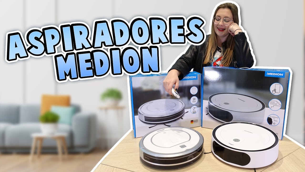 Robot Aspirador de Medion 🧹🧼 - Modelos 19910 y 18871 - ¿Cuál comprar? -  YouTube