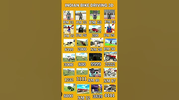 Real code 💥 Indian bike driving 3d all new cheat code update + plugin cheat code