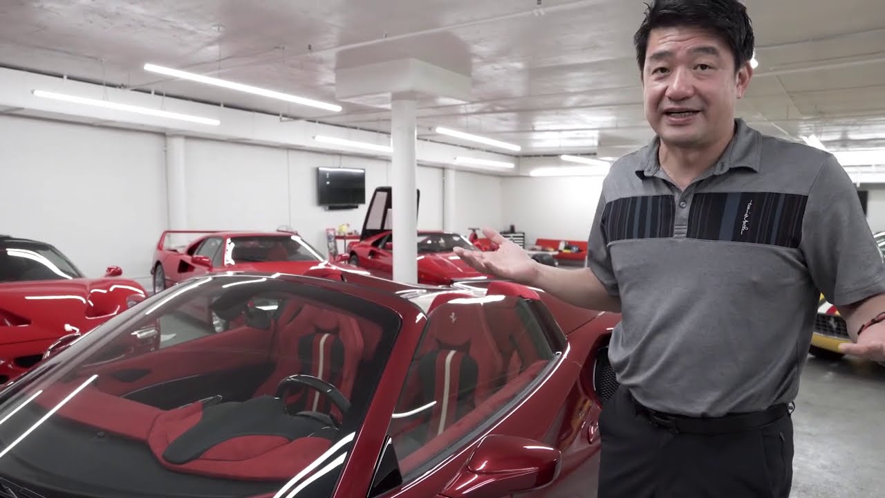 Why David Lee Started OBSESSIVELY Collecting YELLOW Ferraris! 