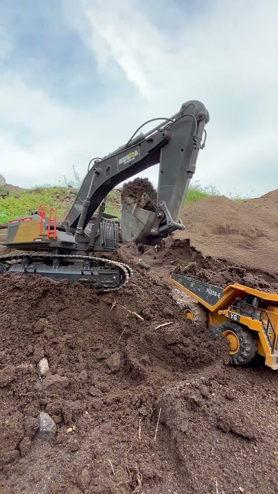 Remote Control Excavator #Mainan #Anak #Truk #Excavator #Shopee