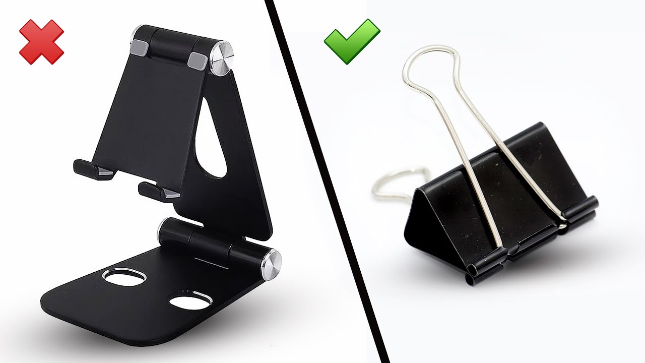 إليك أفضل 11 فكرة وطريقة عبقرية ورائعة لصناعة حامل للهاتف جربها بنفسك