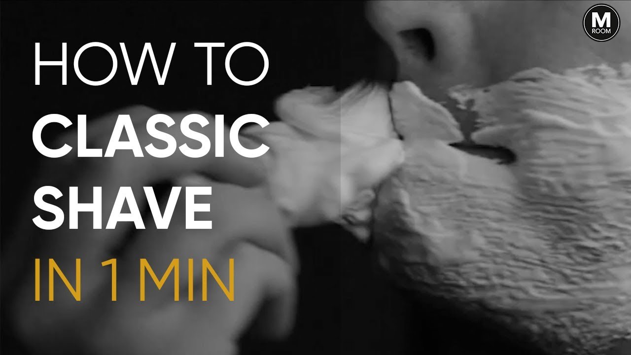 CLASSIC SHAVING BEGINNERS GUIDE No 01 YouTube