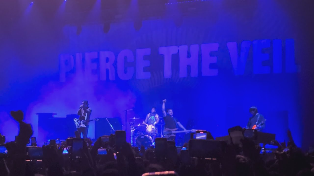 Pierce The Veil A Match into Water Jaws of Life Tour Houston TX 11