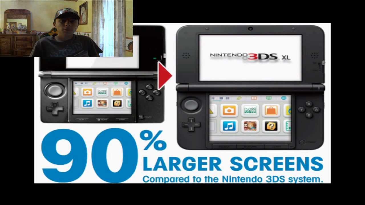 Características y Especificaciones del Nintendo 3DS XL YouTube
