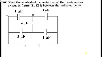 HC VERMA, CAPACITOR CHAPTER, PROBLEM # 26 - TOUGH PROBLEM