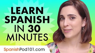 Learn Language in 30 Minutes - ALL the Basics For Absolute Beginners