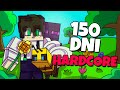 Przeżyłem 150 DNI w Minecraft HARDCORE! (WIOSKA PSZCZÓŁ)