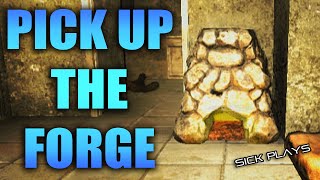 7 Days to Die - How to pick up the Forge ALPHA 15 ( DOESN'T WORK IN ALPHA 16 )