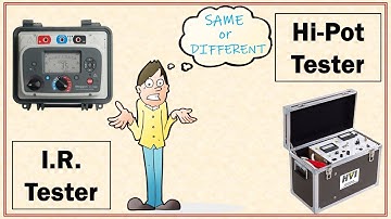 Difference between Insulation Resistance & Hi-Pot Test | AC Vs DC Hipot | high voltage cable testing