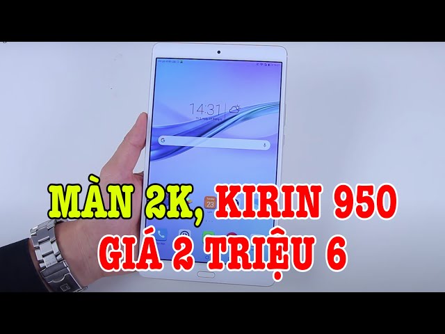 Máy tính bảng màn 2K, Kirin 950, Loa kép Harman Kardon GIÁ 2 TRIỆU 6 - Huawei dtab 8.0