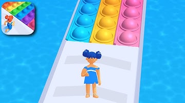 Pop It Run! Gameplay walkthrough part 4 (iOS) All Levels