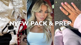 Nyfw Pack & Prep:picking Outfits, New Nails, Packing & Chit Chat Grwm