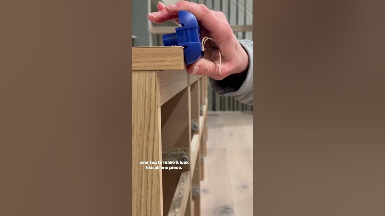 IKEA sofa table hack with Malm nightstands and white oak plywood! YouTube