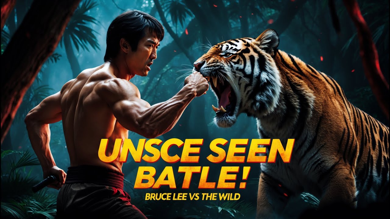 "Bruce Lee vs The Jungle – Ultimate Martial Arts Survival Challenge!"