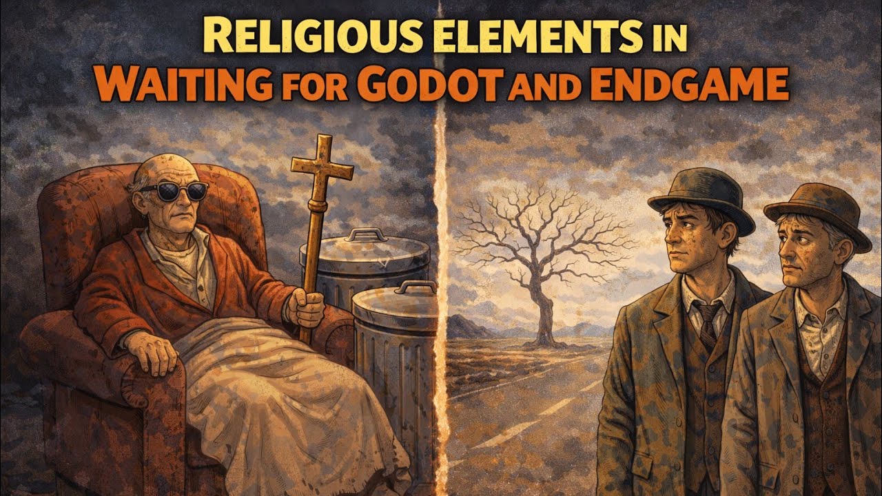 Religious Elements in Waiting for Godot & Endgame | Beckett’s Biblical Symbolism Explained
