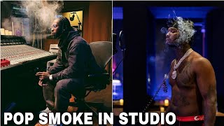 Pop Smoke In Studio