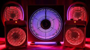 😴 4X Fan Heater Sounds and Deep Fan Noise for Fast Sleep and Relaxation