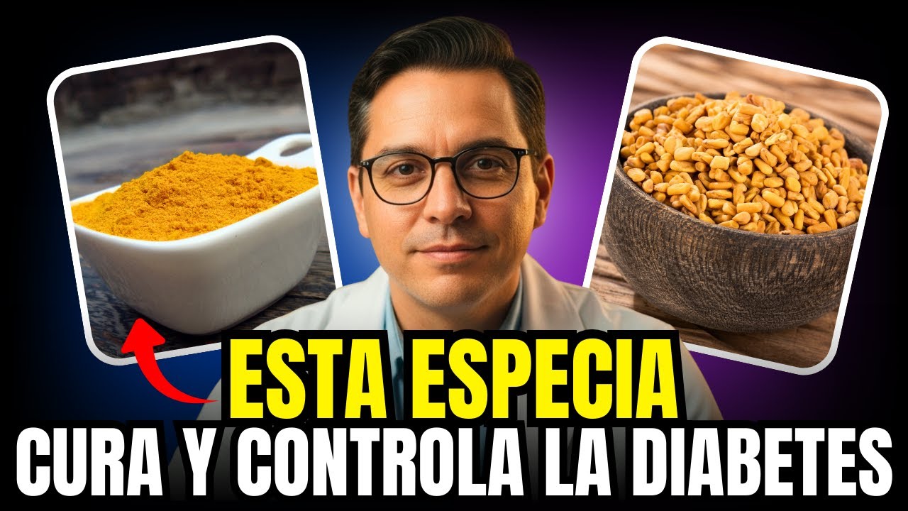 3 ESPECIAS que CONTROLAN la INSULINA RÁPIDO y PREVIENEN DIABETES TIPO 2