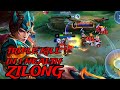 Zilong gets a Triple Kill at 1 HP?! Insane Comeback! EASY AND FAST WIN💪🔥👑