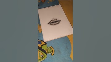 Lips drawing video #lipsdrawing #drawing #art