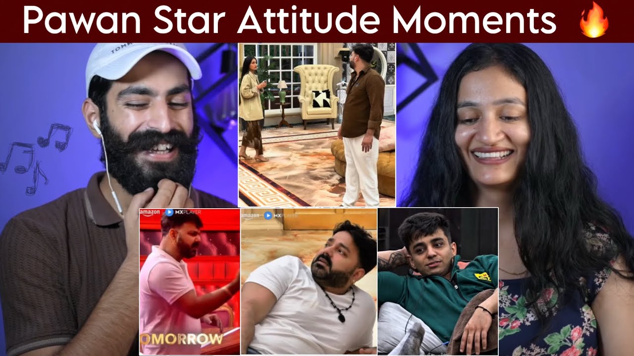 Reaction On : Pawan Star Attitude, Funny Moments 🔥 | Pawan Singh Rise And Fall Reaction