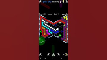 How To Solve Flow Free Hexes Variety Pack Level 143 Board Walk Through Solution Walkthrough