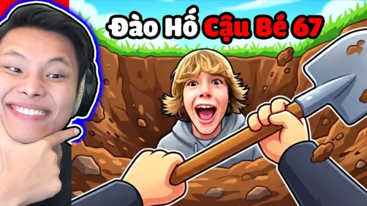 [ROBLOX] JayGray Đào Hố Tìm Cậu Bé 67 Siêu Mắc Cười🔎😂Thử Thách Dùng Bom Giải Cứu SCP-067 KID