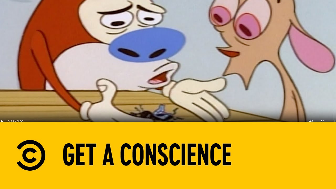 Get A Conscience | The Ren & Stimpy Show | Comedy Central Africa