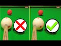 Snooker Side Spin Aiming Impact Throw