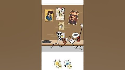 Thief Puzzle (WEEGOON) Level 101-110 Android Offline gamer - Funny Stickman Brain Puzzle Game