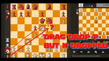 Chess.com Bad Drag Drop Pieces Bug : Your mouse is not bad!