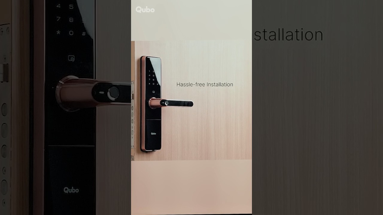 Hassle-free Installation | Smart Door Lock | ASMR
