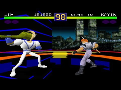 Toshinden 1 [PC] - play as Earthworm Jim (with ending)