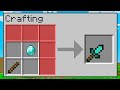 MINECRAFT MA I CRAFTING SONO MINUSCOLI