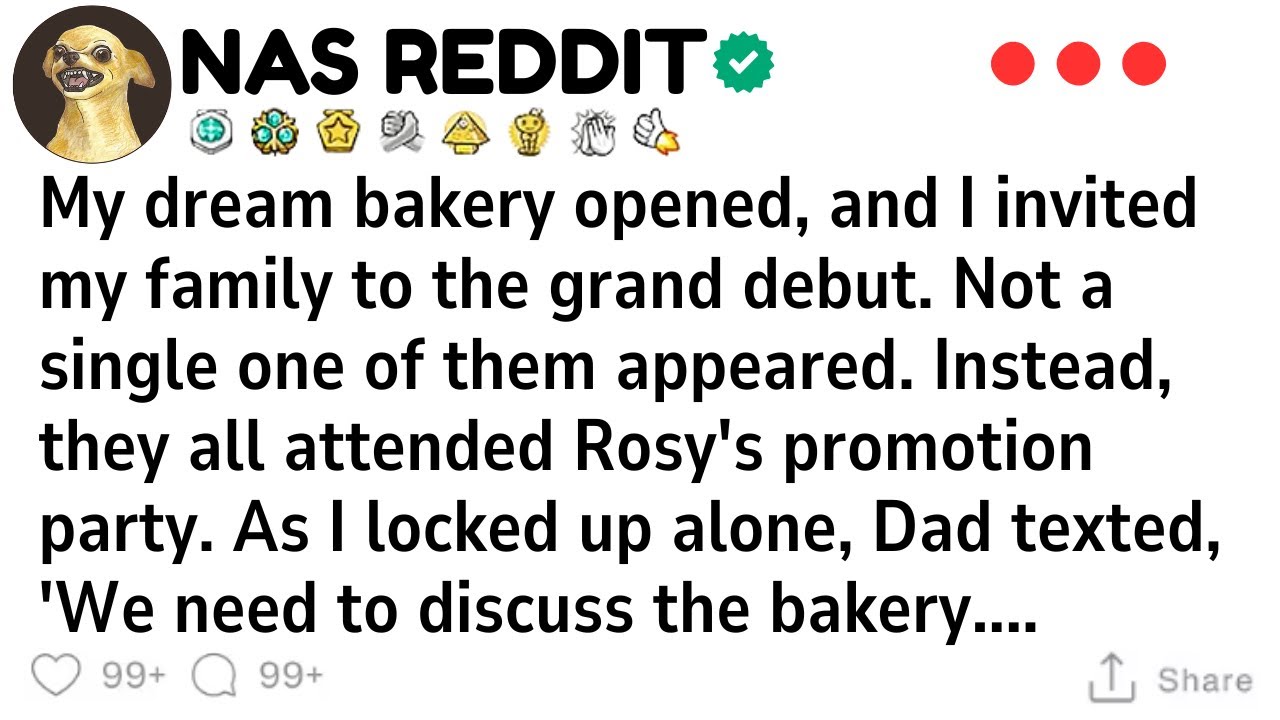 [ПОЛНАЯ ИСТОРИЯ] Открылась пекарня моей мечты, и я пригласила свою семью на грандиозное торжество...