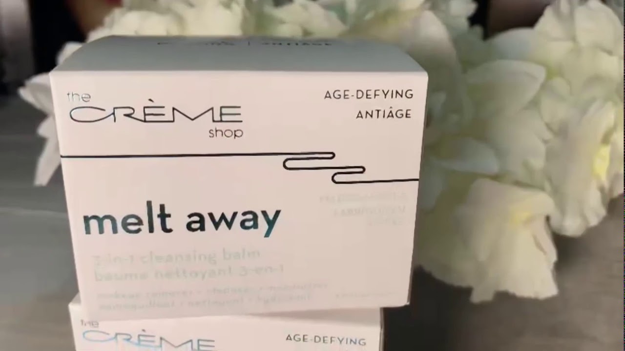 Cosméticos Bálsamo limpiador Antienvejecimiento Melt Away 3- IN -1 The Creme Shop I Cosmeticos
