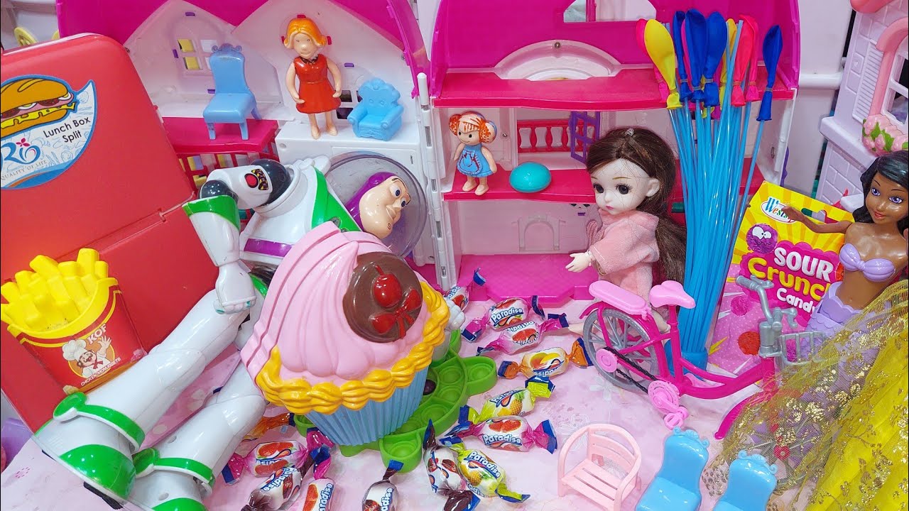 جنه عندها بيت صغير جميل_عائلة عمر_جنه ورؤي_مامتي دكتورة_العاب بنات