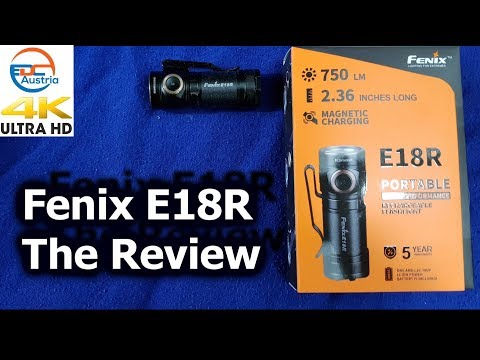 Fenix E18R (2019 Model) Flashlight Review. The Ultimate 16340 Light?