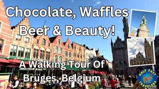 Bruges, Belgium Walking Tour: Our Europe Cruise Episode 2 by Half Fast Travelers 143 views 6 months ago 11 minutes, 5 seconds