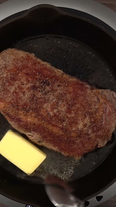 Cast Iron Steak!