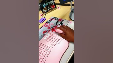 Say goodbye to boring and hello to beauty! 💖 Elevate your desk with our chic pink keyboard & mouse.